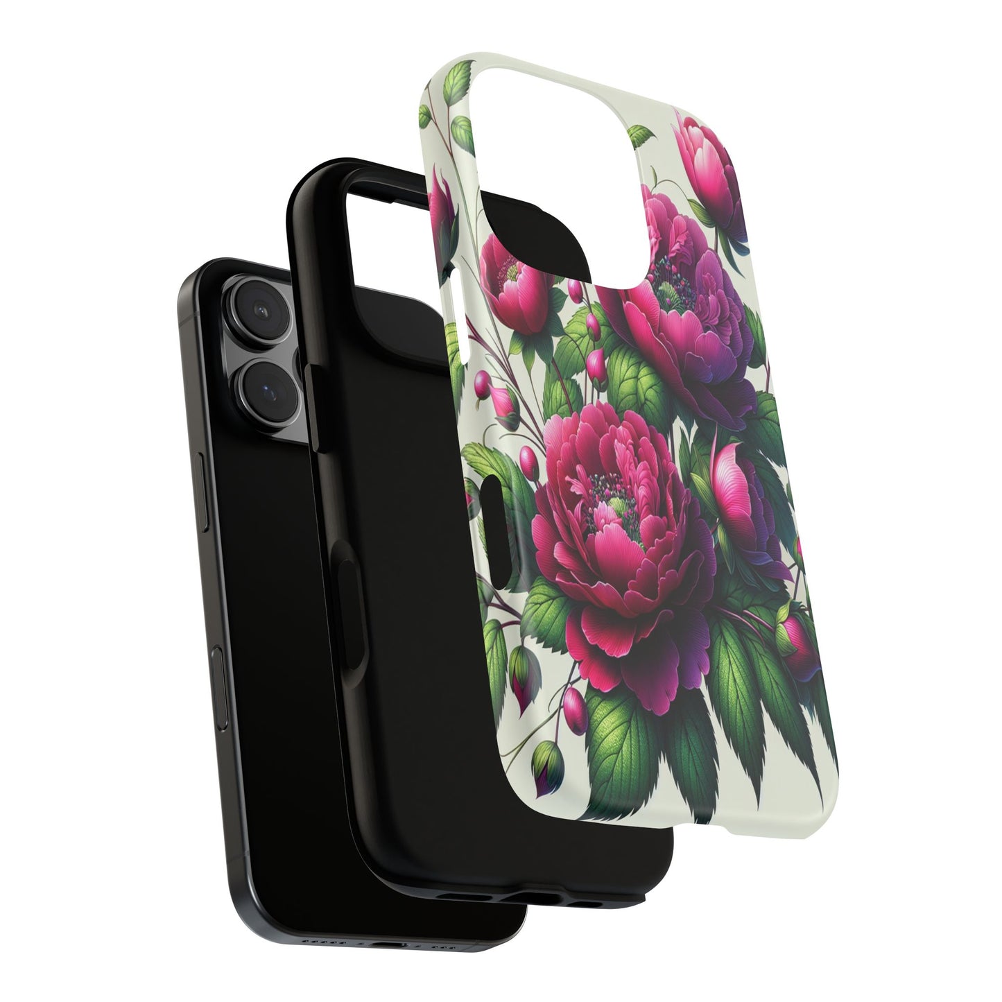 Radiant Petals in Full Display - Phone Case