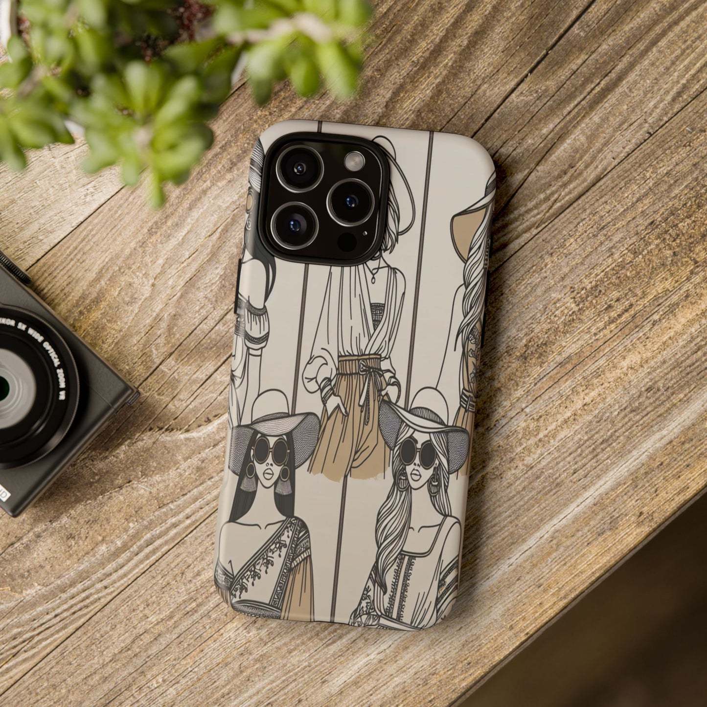 Chic Bohemian Fashion Styles - Phone Case