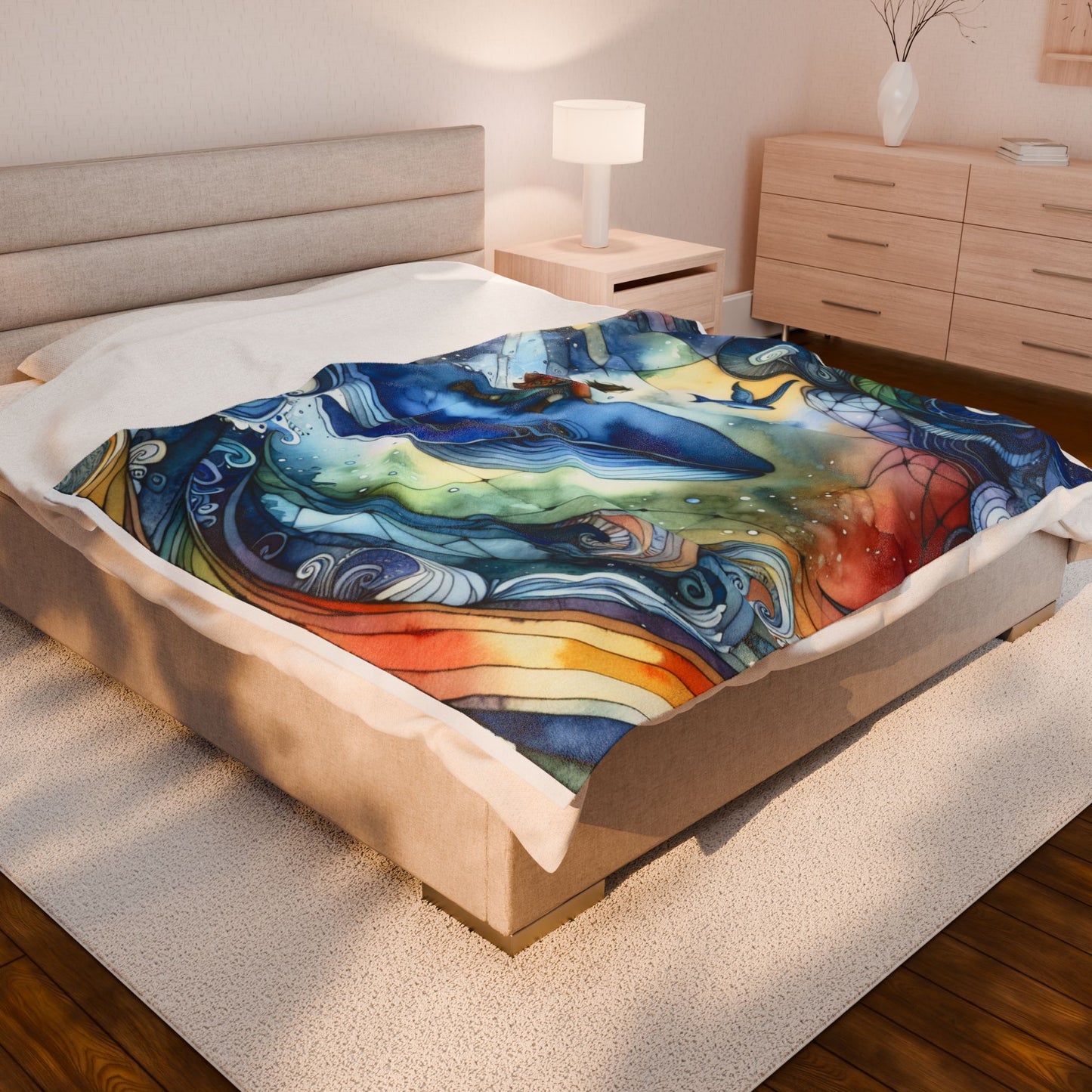 Journey Beyond Boundaries - Plush Blanket