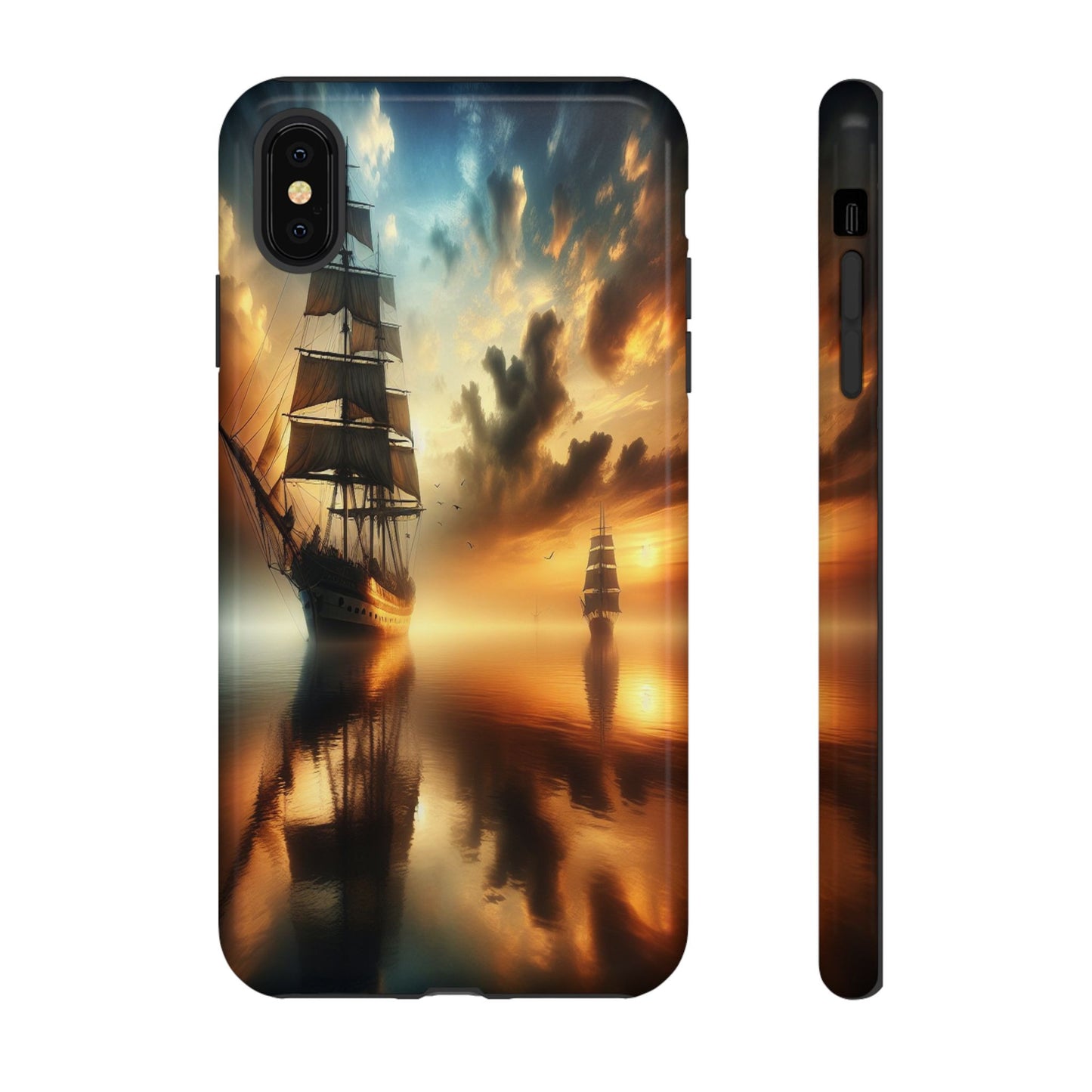 Custom ProtectiveSailing at DawnIphone Case Compatible With Iphone 16 15 14 - Phone Cover