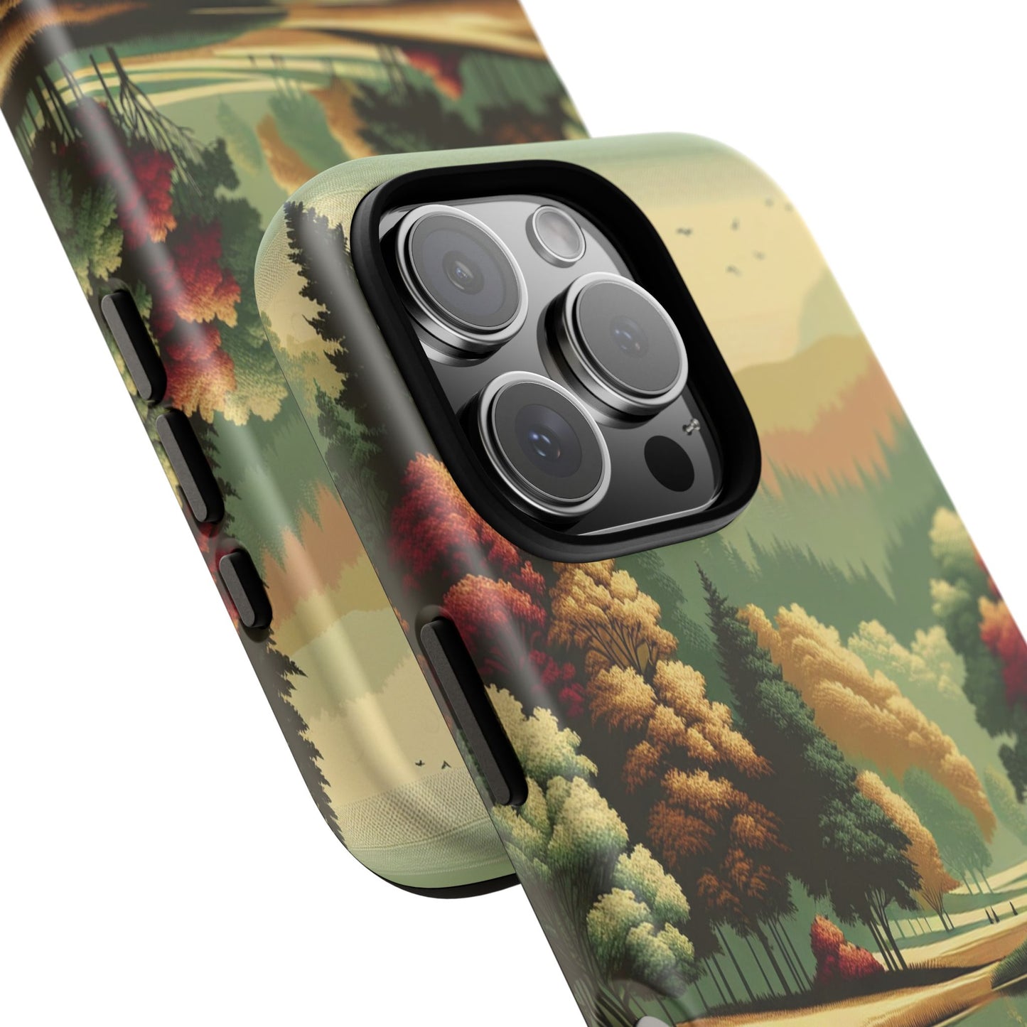 Protective Nature's Tapestry Iphone Case Compatible With Iphone 16 15 14 - Iphone Cover