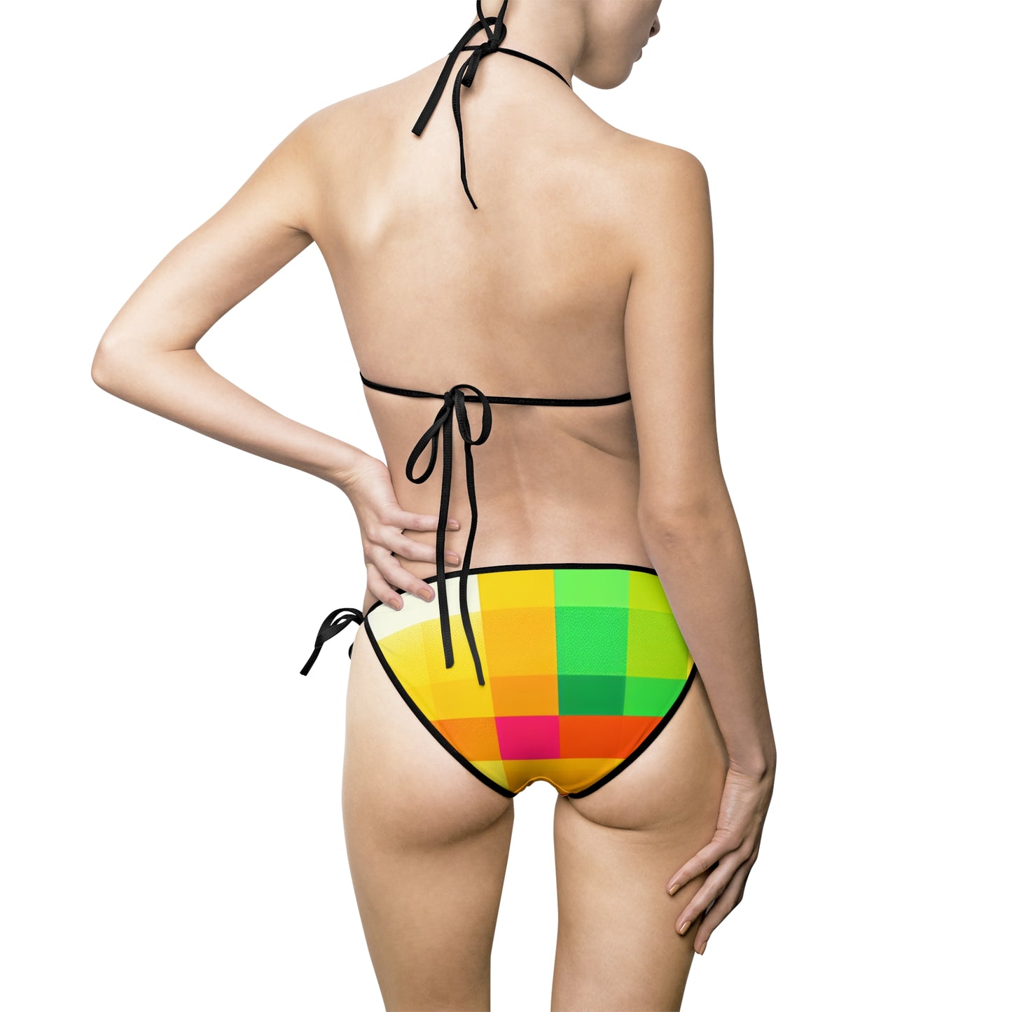 Women's Spectrum Patchwork Bikini Swimsuit