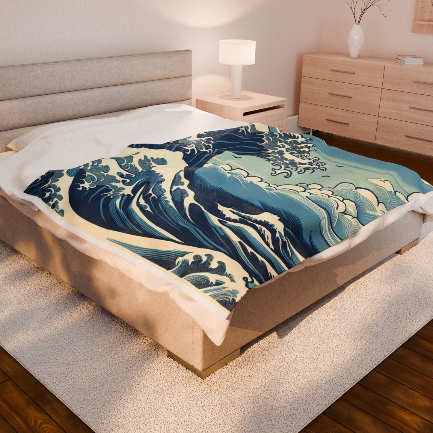 Ocean's Embrace- Plush Blanket