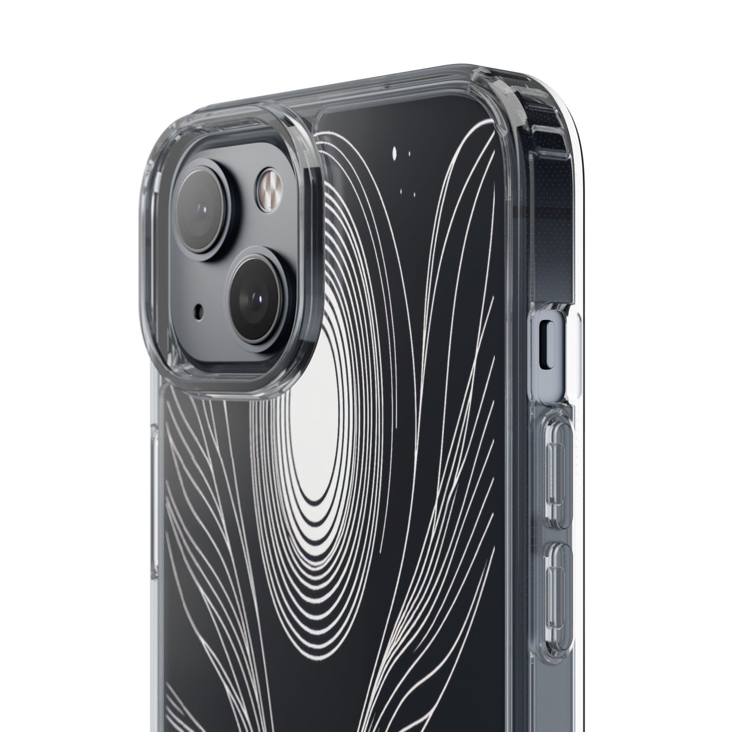 Transparent Interwoven Spirits Iphone Case Compatible With Iphone 16 15 14 - Clear Phone Cover