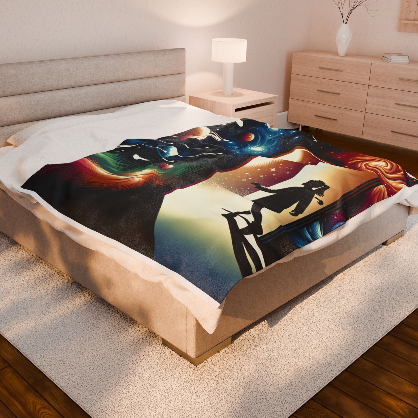 Exploring the Wonders Beyond - Plush Blanket