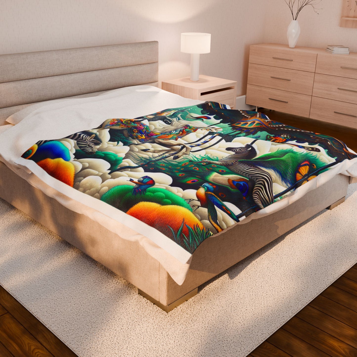 Carousel of Dreams - Plush Blanket