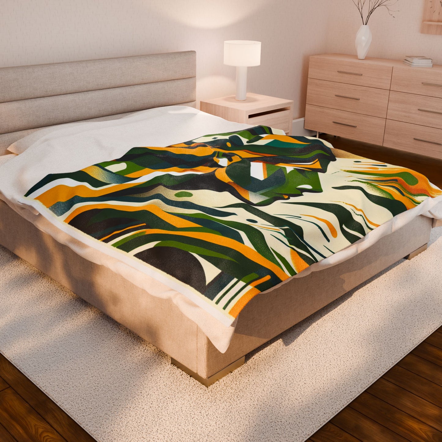 Expression of Nature's Soul - Plush Blanket