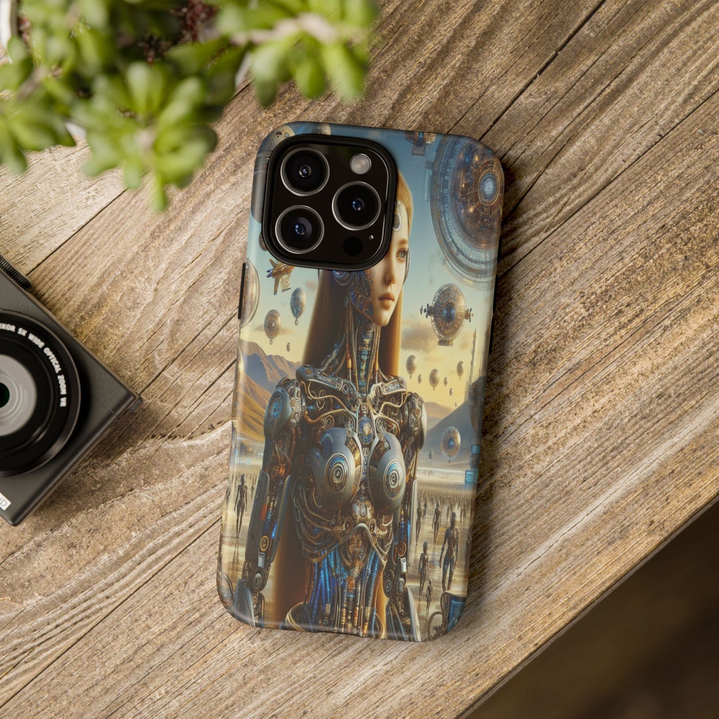 Futuristic Realm of Technology - Phone Case