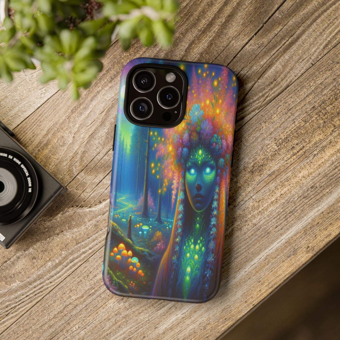Forest of Mystical Lights - Phone Case