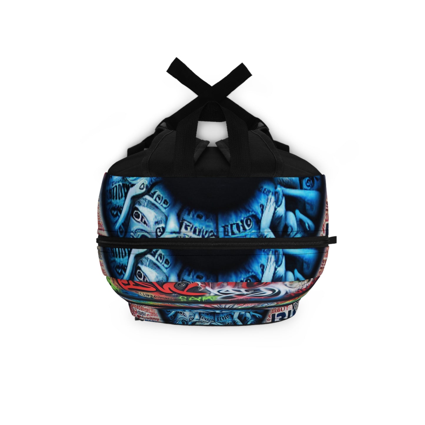 Whimsical Wall of Colors and Expressions - Backpack