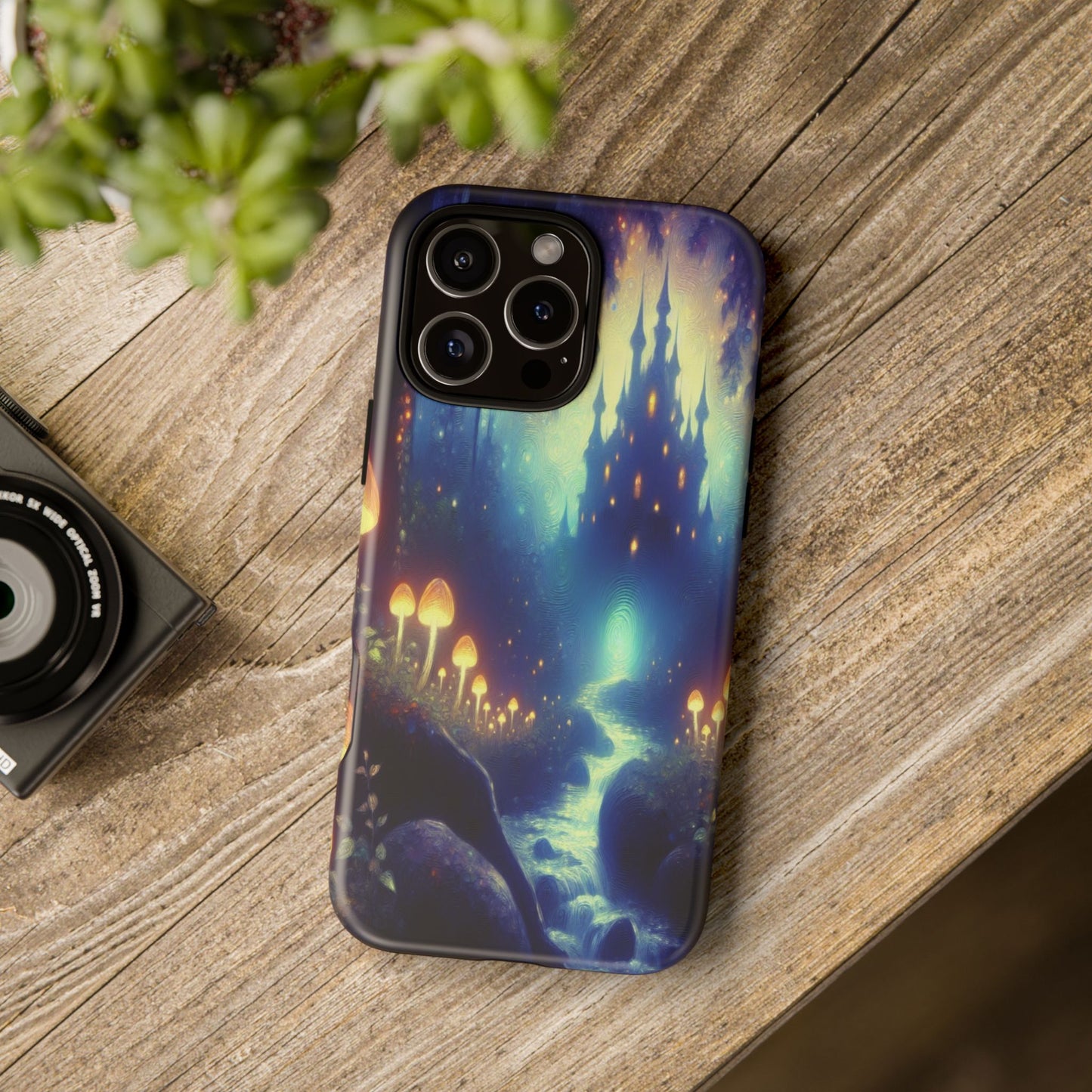 The Luminous Forest Path - Phone Case