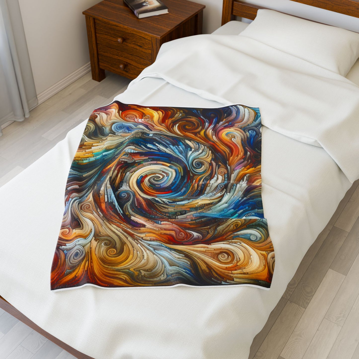 Swirling Energies - Plush Blanket