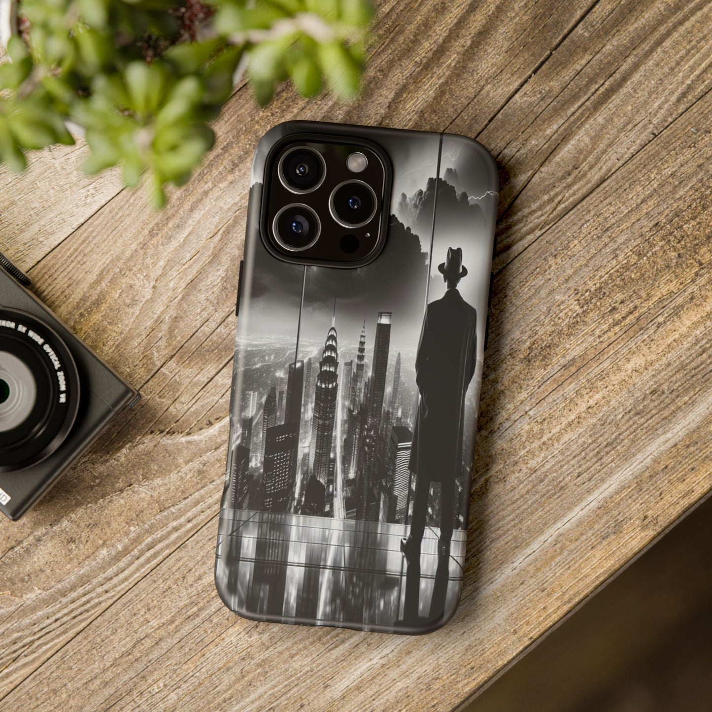 City from the Shadows - Phone Case