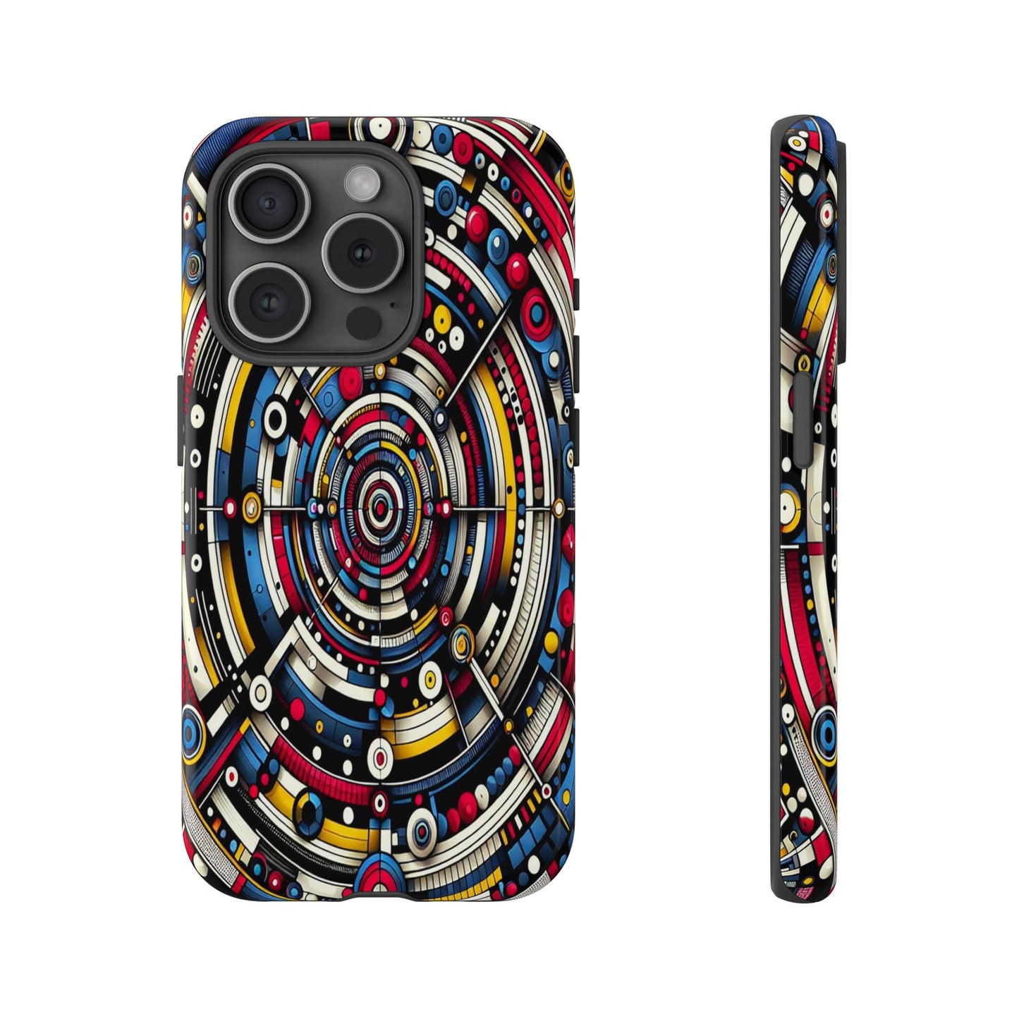 Kaleidoscope of Geometry and Color - Phone Case