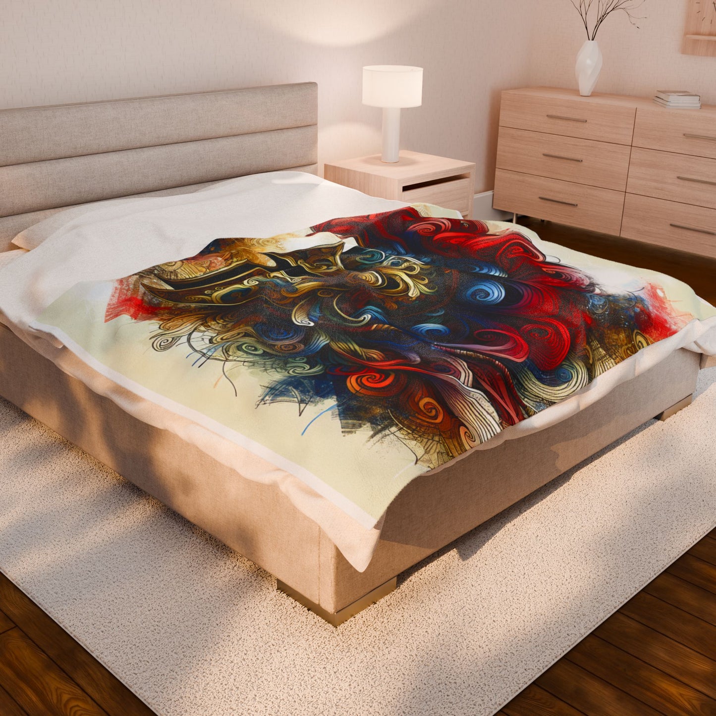 Gladiator's Aura - Plush Blanket