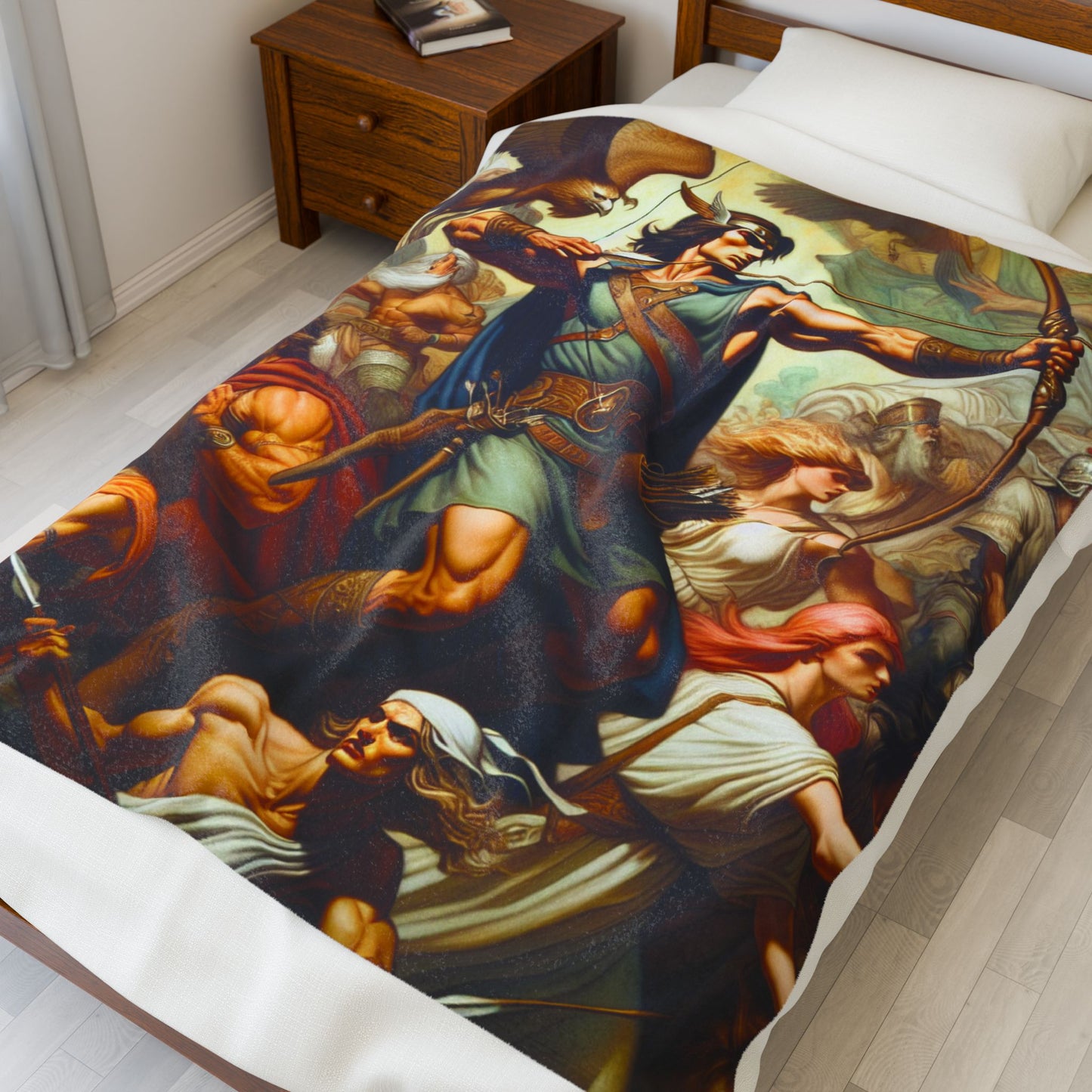 Odyssey of Ancient Legends- Plush Blanket