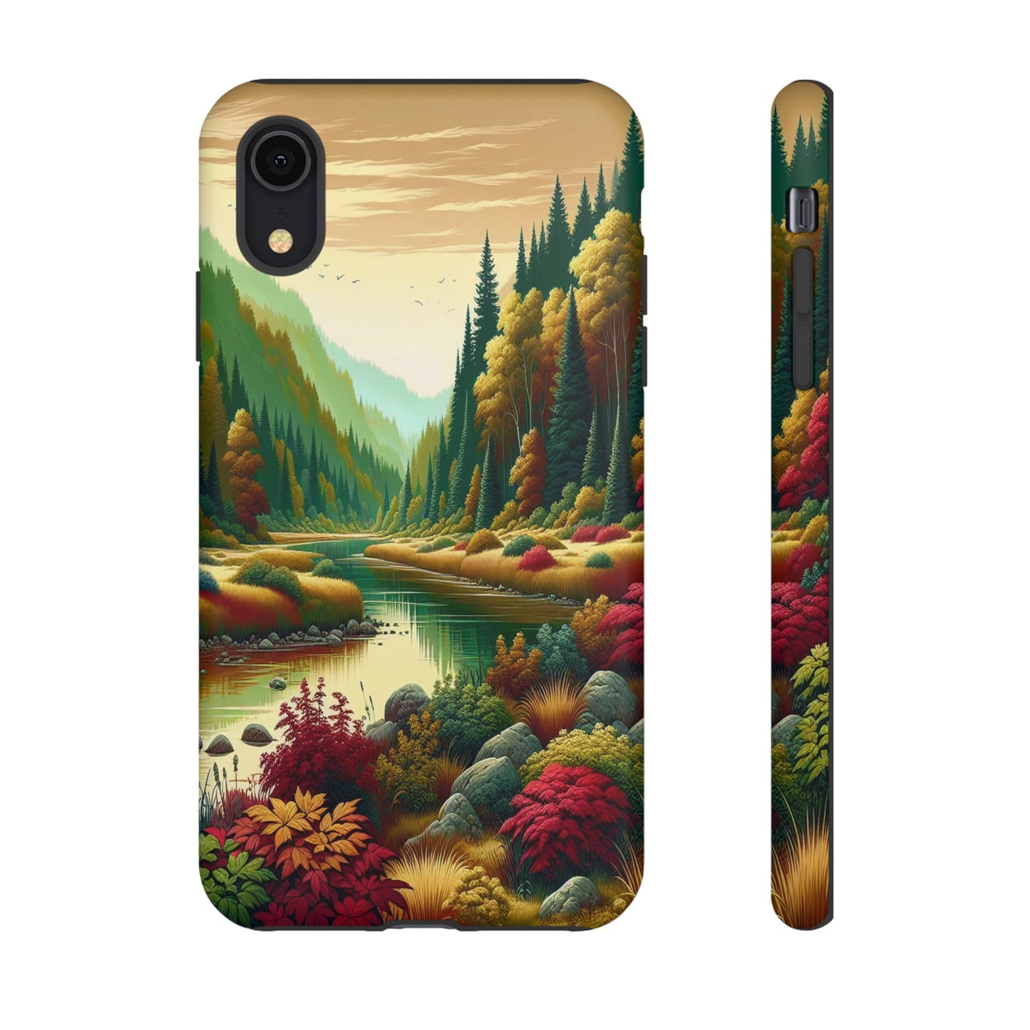 Custom ProtectiveWhispers of NatureIphone Case Compatible With Iphone 16 15 14 - Phone Cover