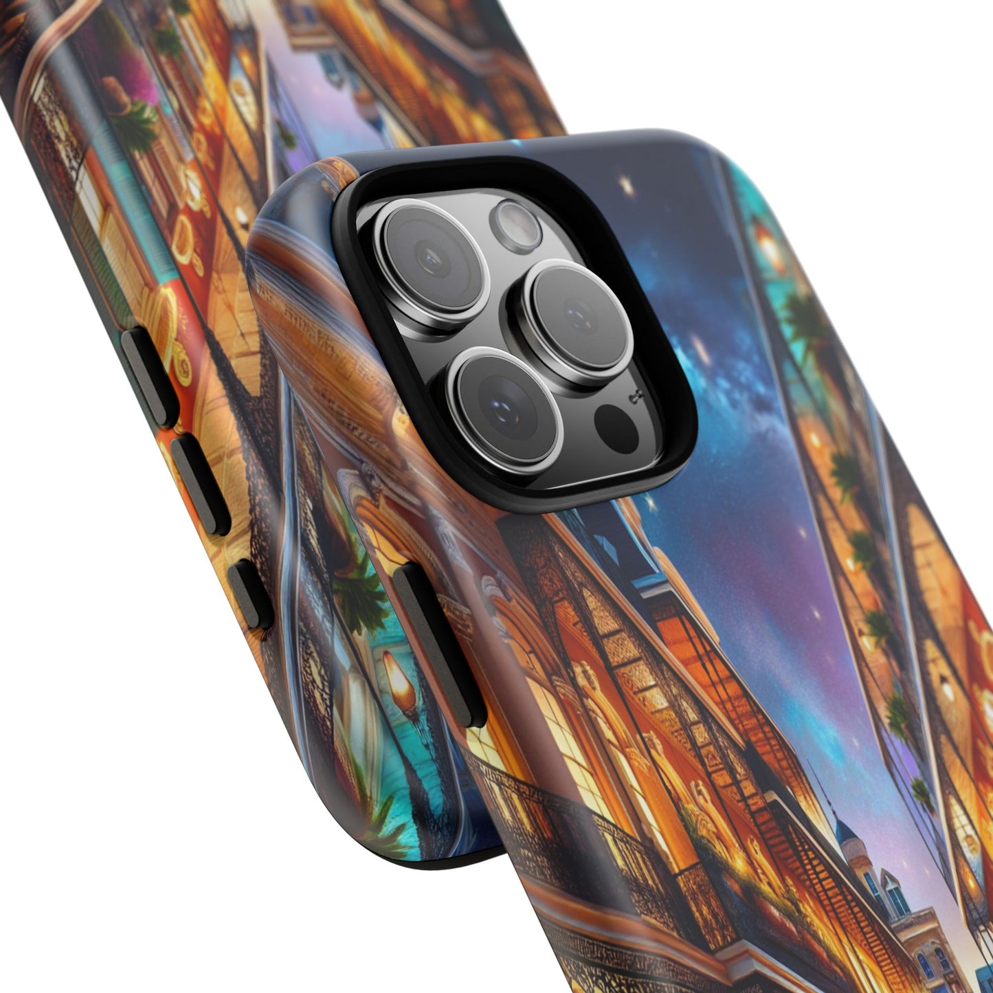 Starlit Street in the City - Phone Case