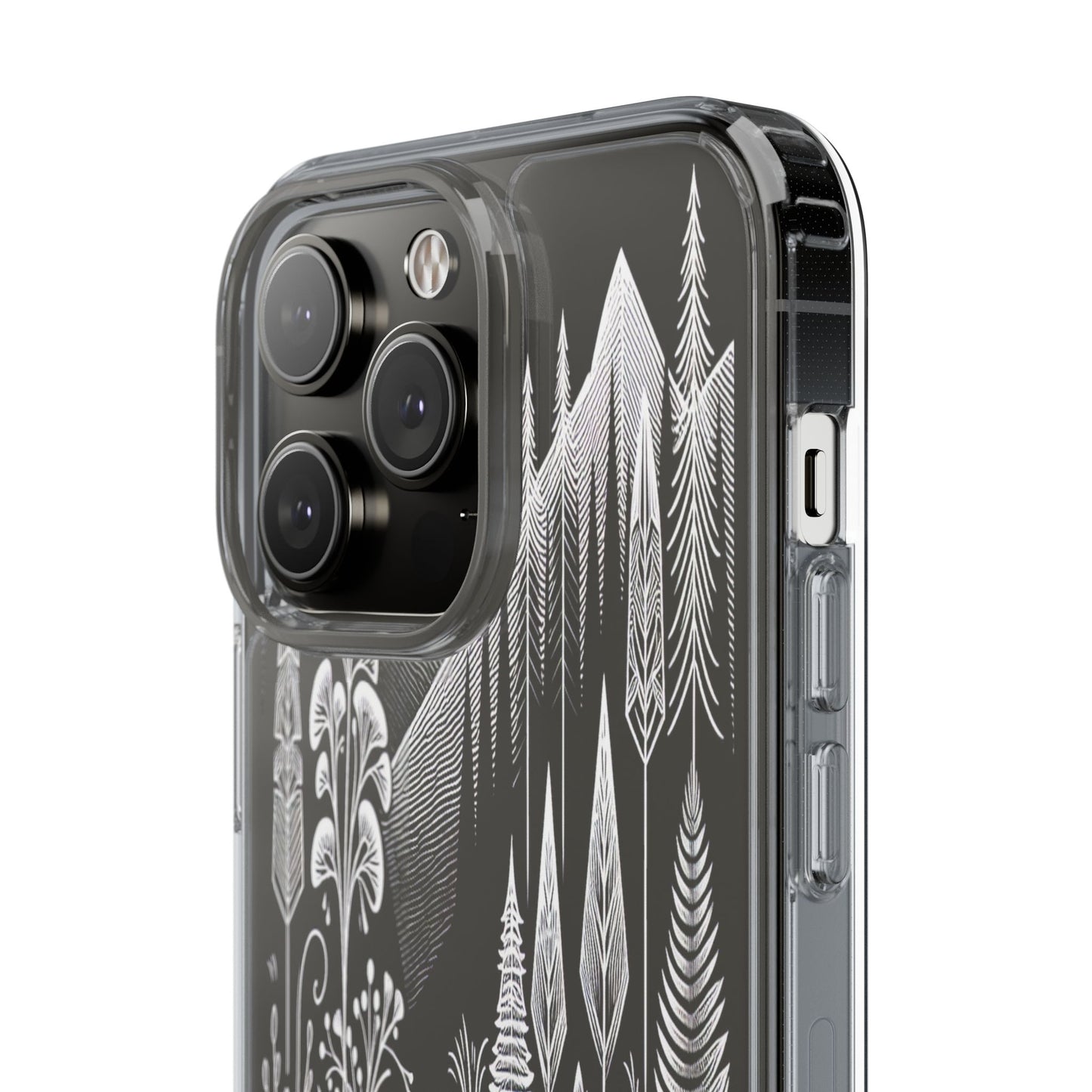 Transparent Alpine Wilderness Pathways Iphone Case Compatible With Iphone 16 15 14 - Clear Phone Cover