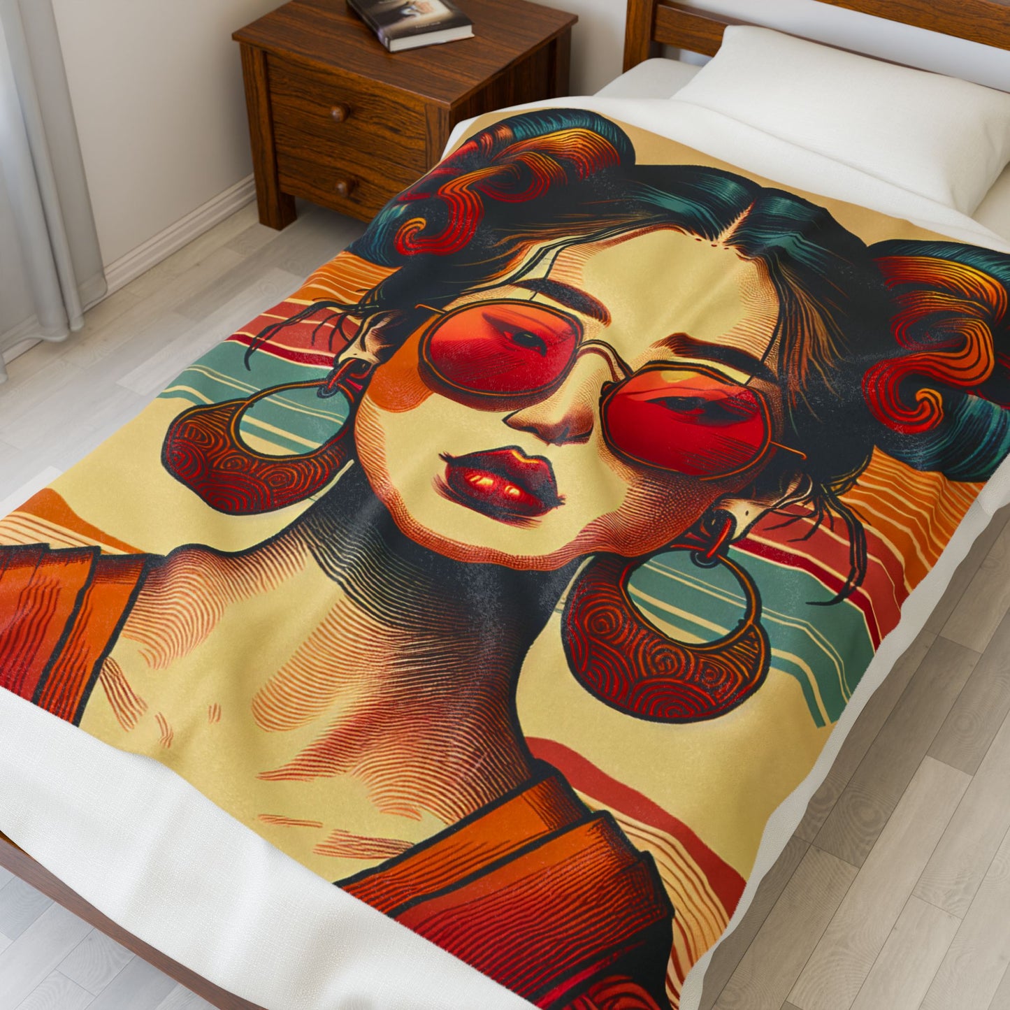 Radiant Reflections - Plush Blanket