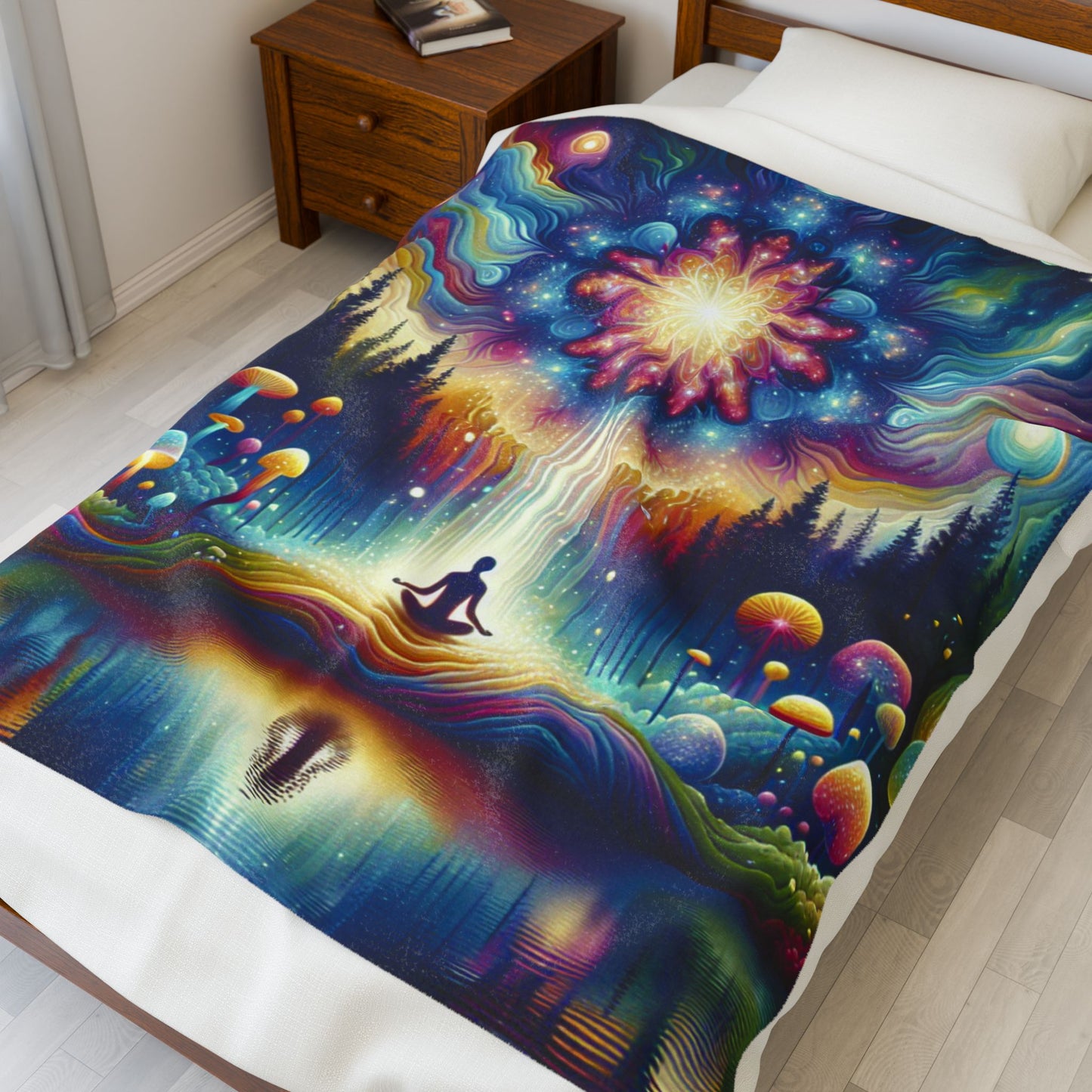 Mystic Reverie - Plush Blanket