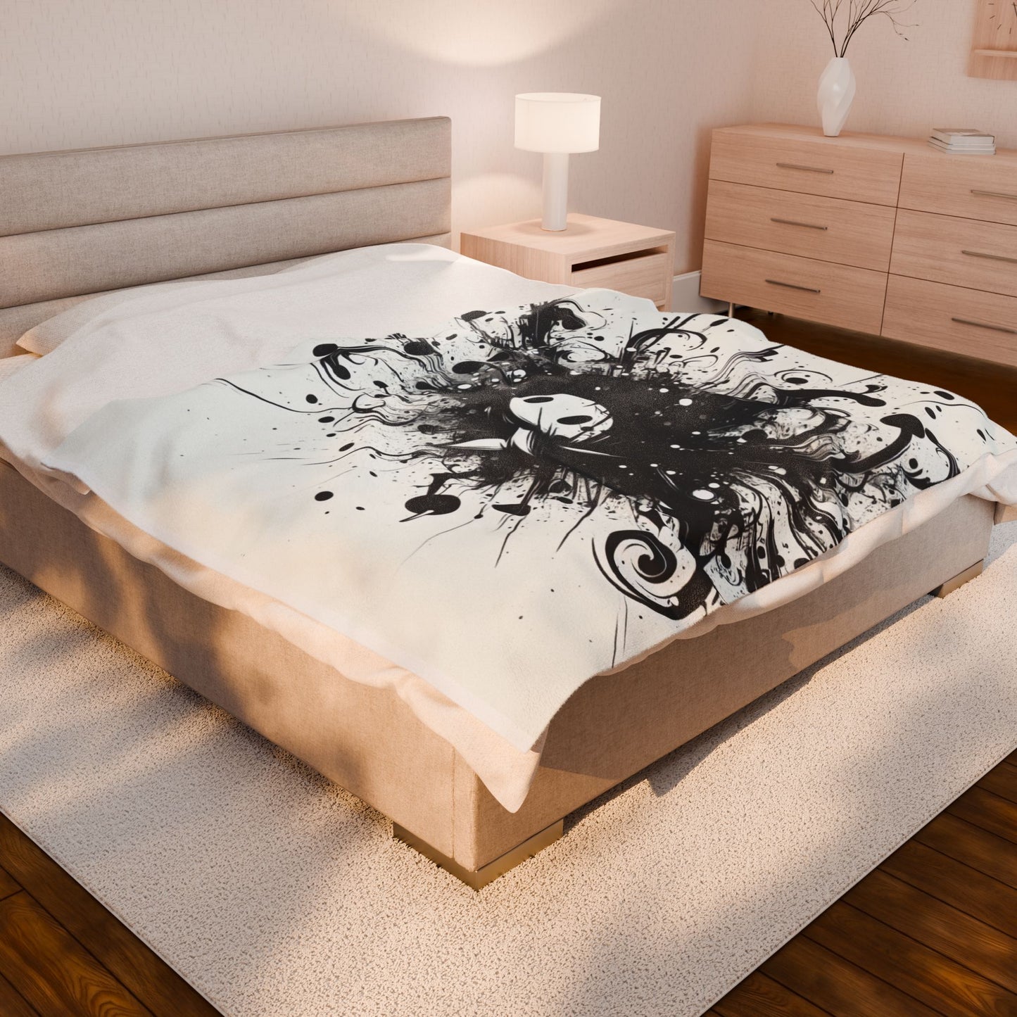 Chaos in Ink - Plush Blanket