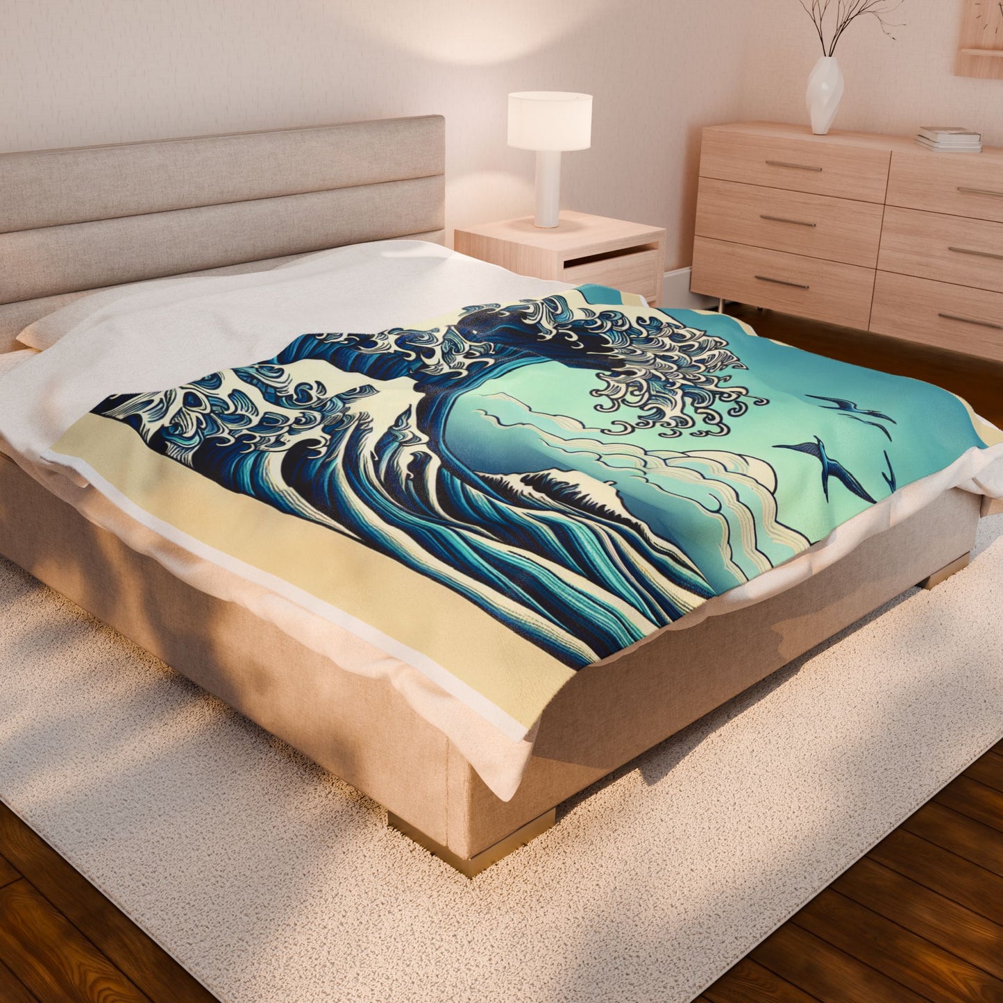 Ocean Rhythms - Plush Blanket