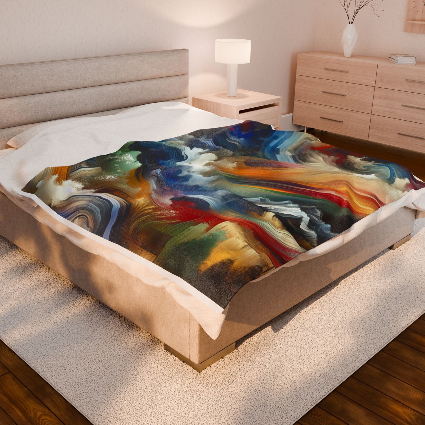 Swirling Fantasia - Plush Blanket