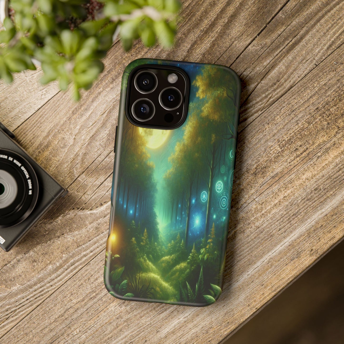 Moonlit Forest Wonders - Phone Case
