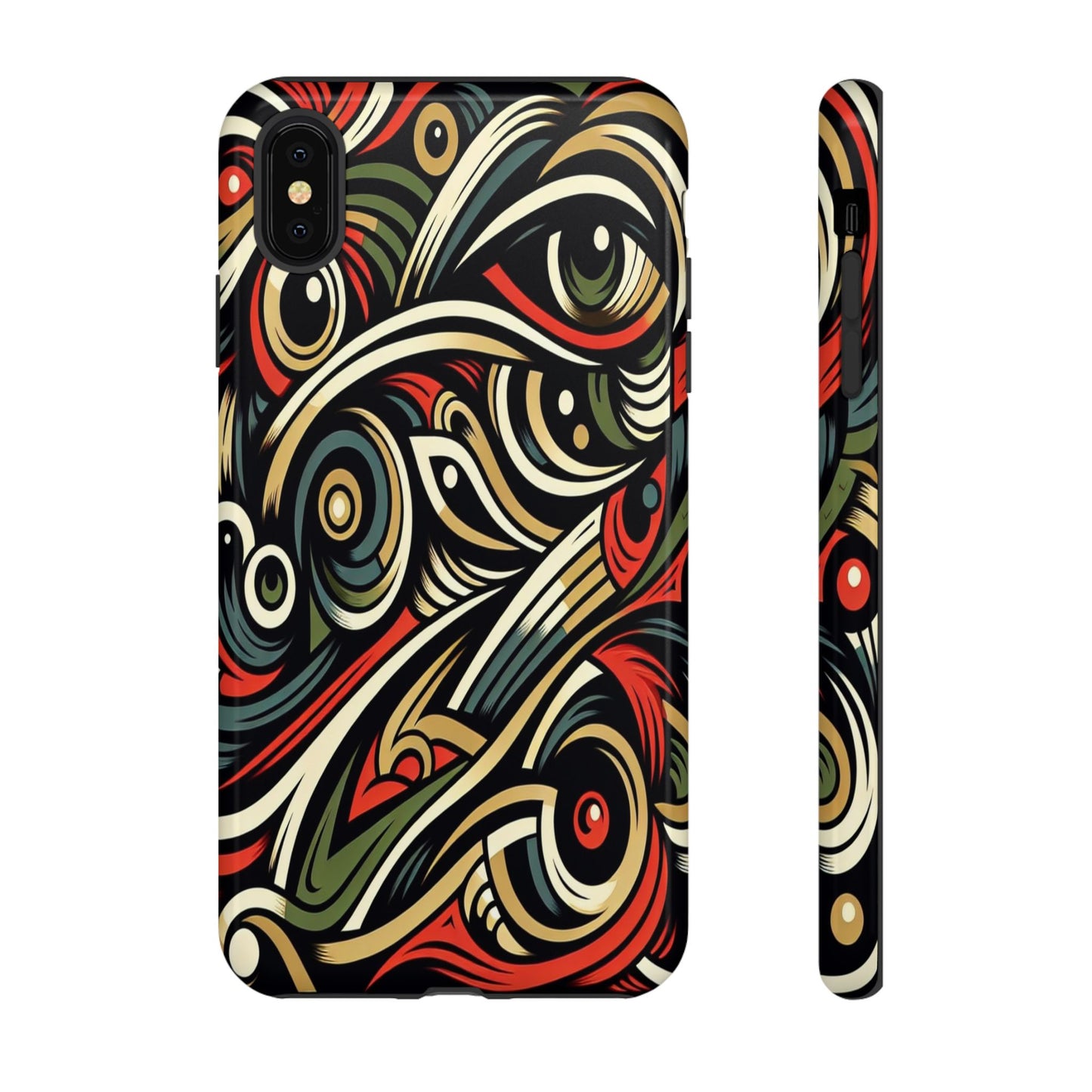 Custom ProtectiveWhirling PatternsIphone Case Compatible With Iphone 16 15 14 - Phone Cover