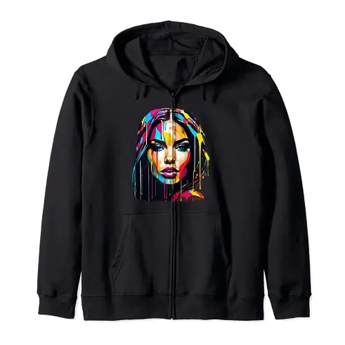 A Rainbow of Elegance: Artistic Beauty in Every Shade Zip