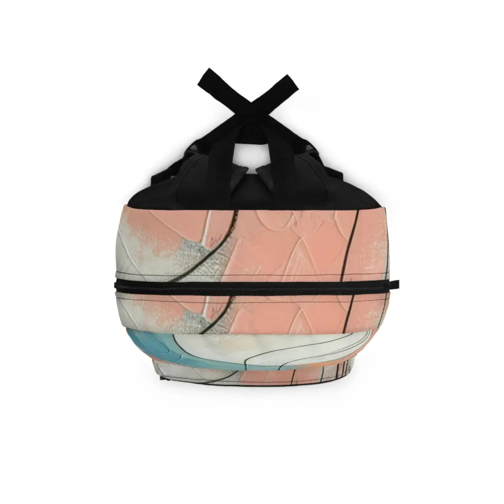 Abstract Curves and Colors Backpack One size Bags