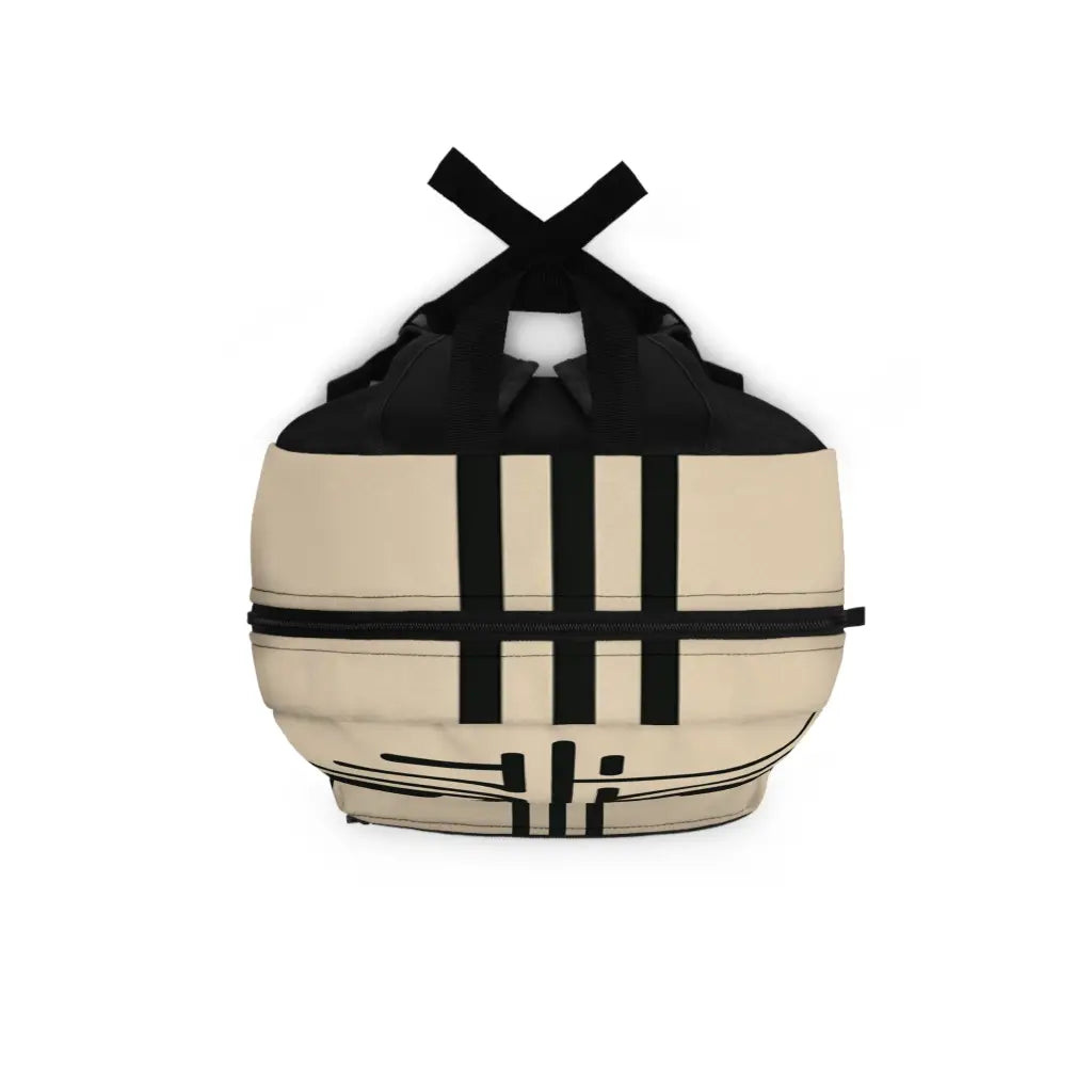 Abstract Expressions in Monochrome Backpack One size Bags