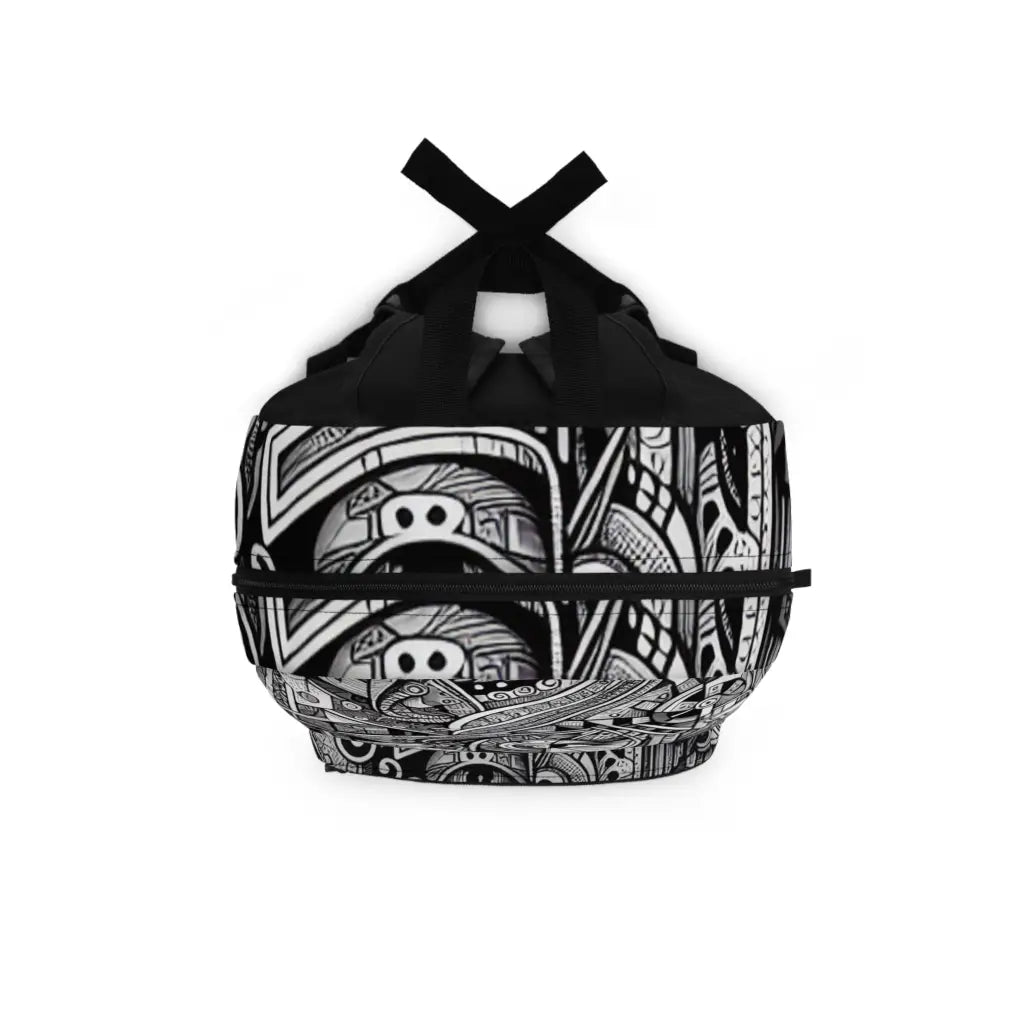 Abstract Lines in Motion Backpack One size Bags