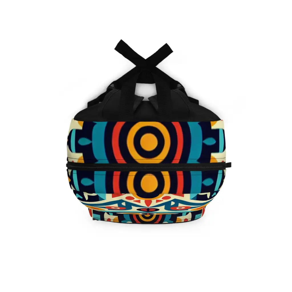 Abstract Mosaic of Tradition Backpack One size Bags