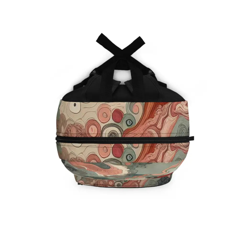 Abstract Whirls and Swirls Backpack One size Bags