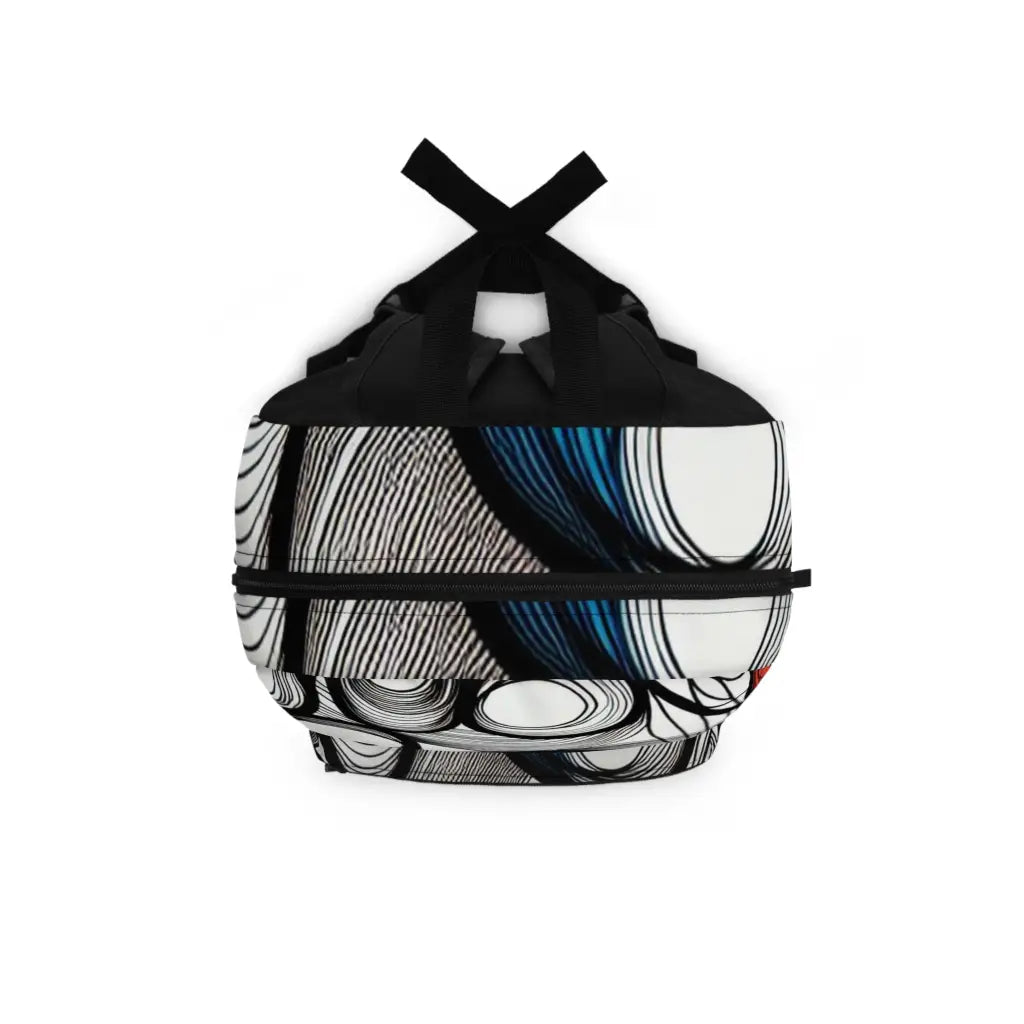 Abstract Whirlwind of Colors Backpack One size Bags