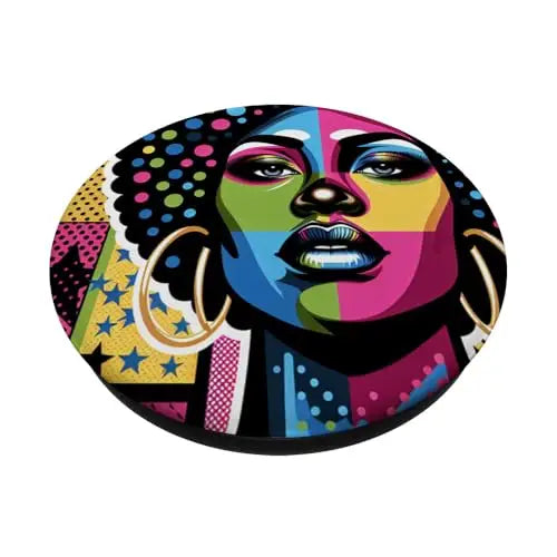Afro Pop: Bold and Beautiful PopSockets Swappable PopGrip