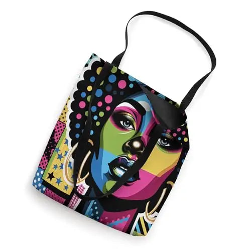 Afro Pop: Bold and Beautiful Tote Bag Apparel