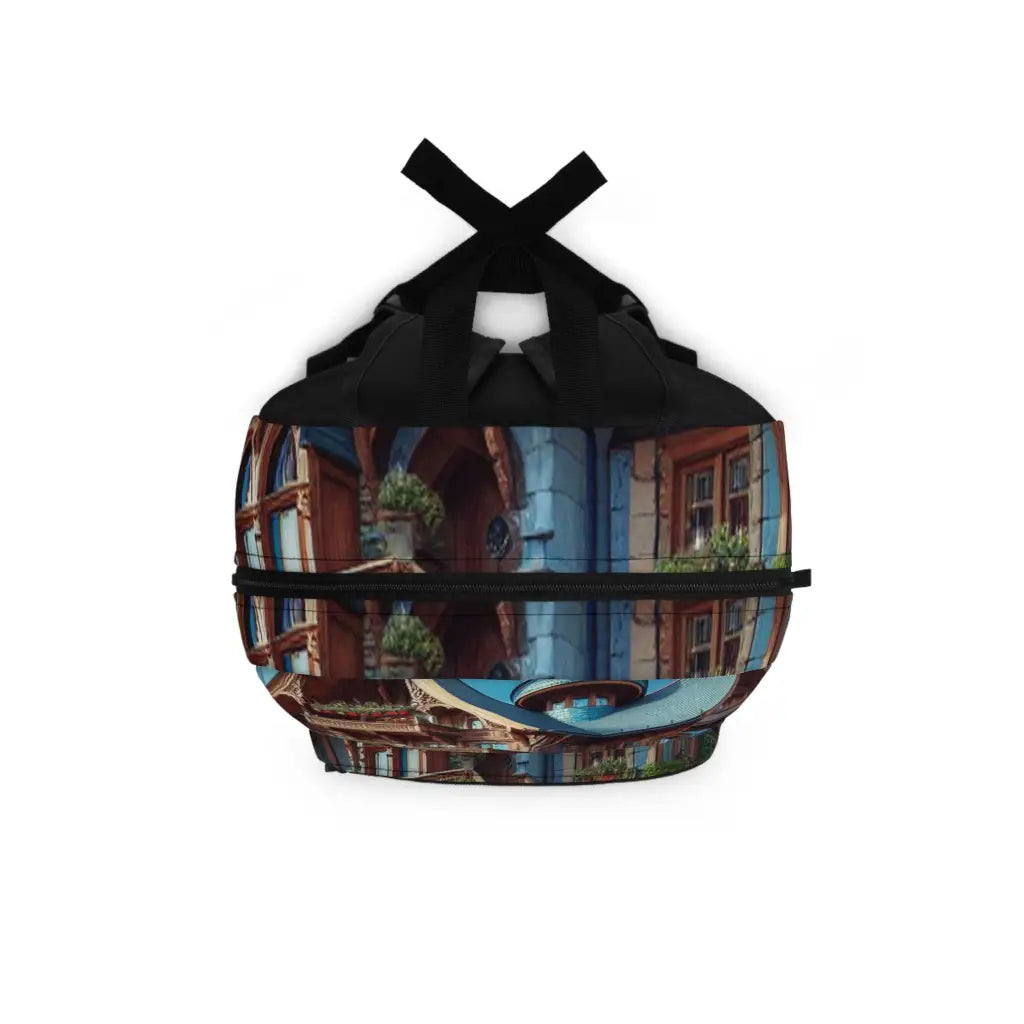 Alpine Retreat with Rustic Charm Backpack One size Bags