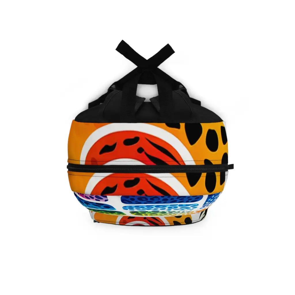Animal Patterns Swirl Backpack One size Bags