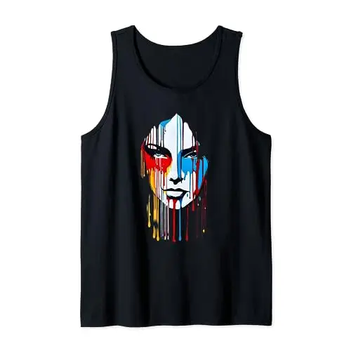 Artistic Beauty in Every Hue: A Spectrum of Elegance Tank