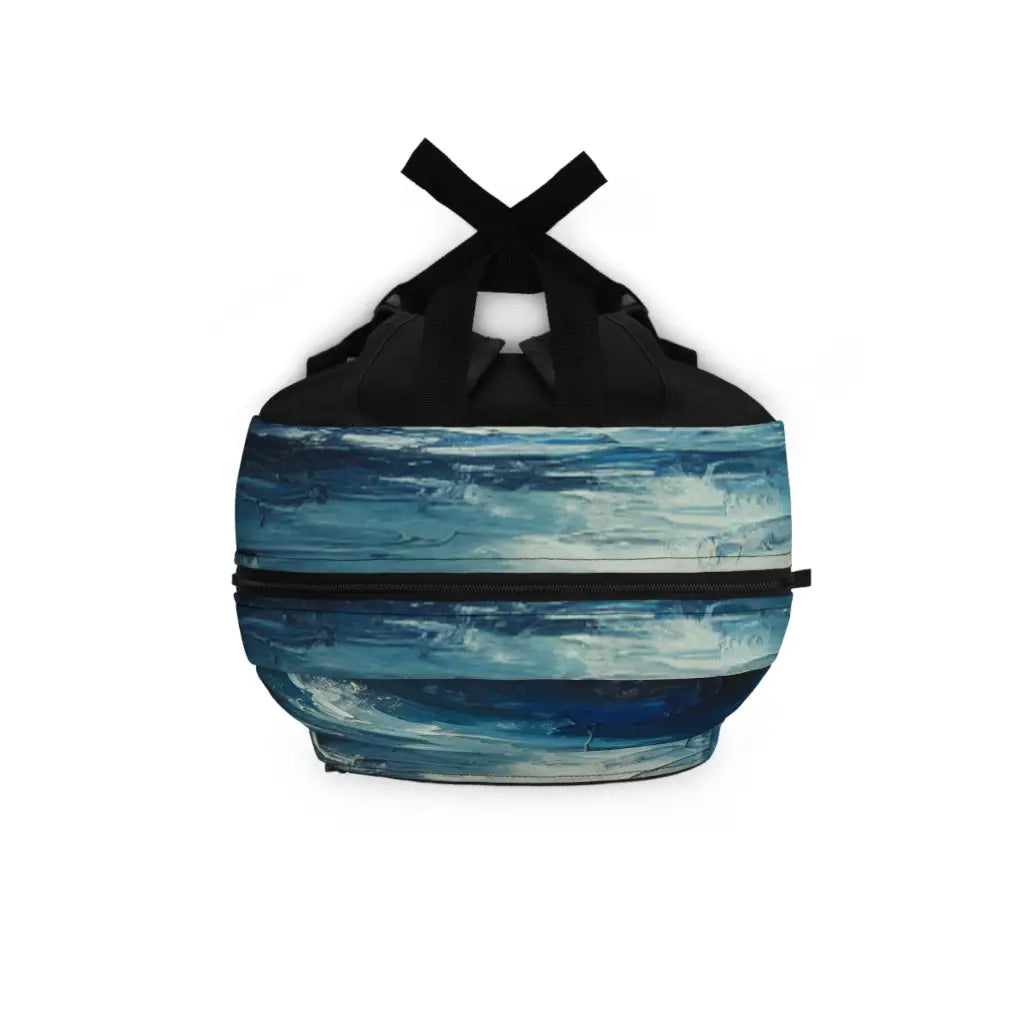 Azure Waves Backpack One size Bags