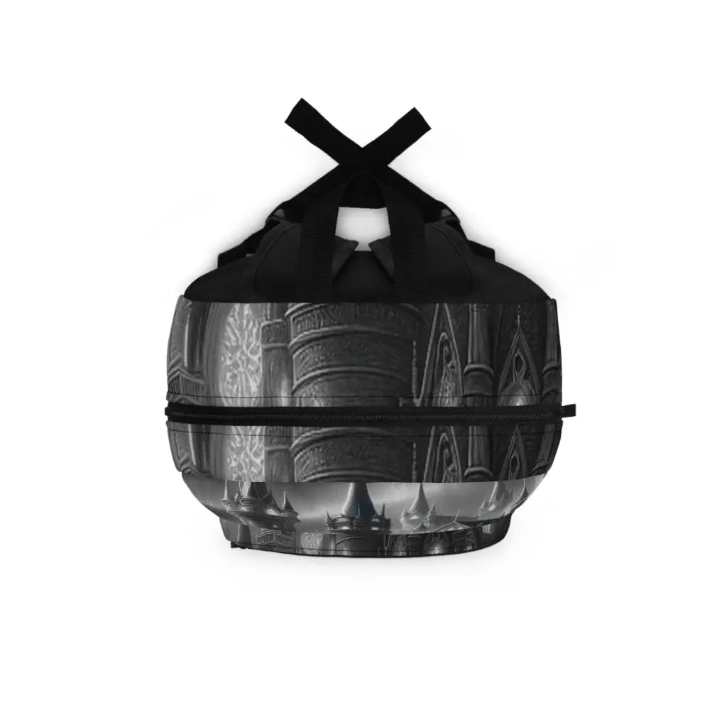 Castle Beneath the Northern Lights Backpack One size Bags