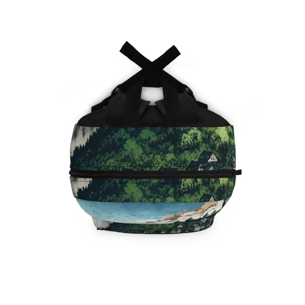 Castle on the Hill Beyond Waterfall Backpack One size Bags