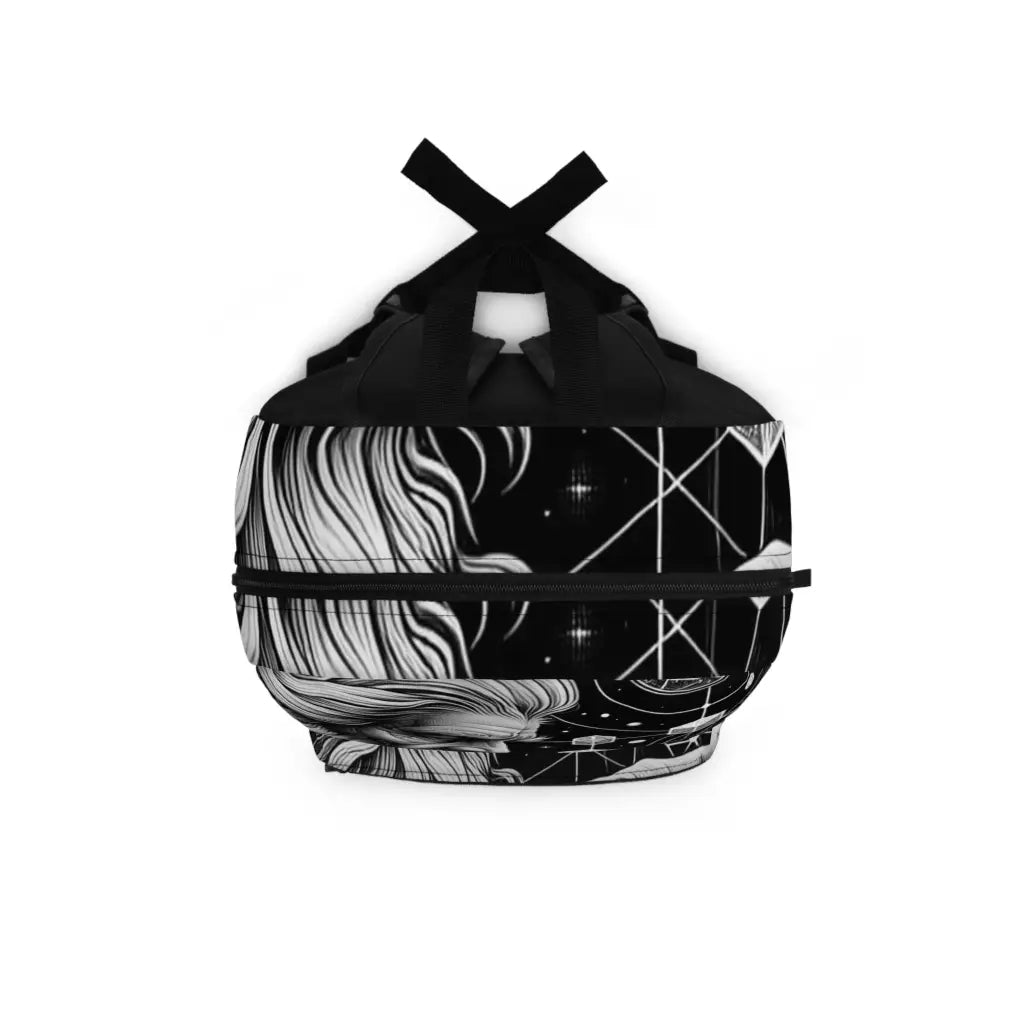 Celestial Architect in Monochrome Backpack One size Bags