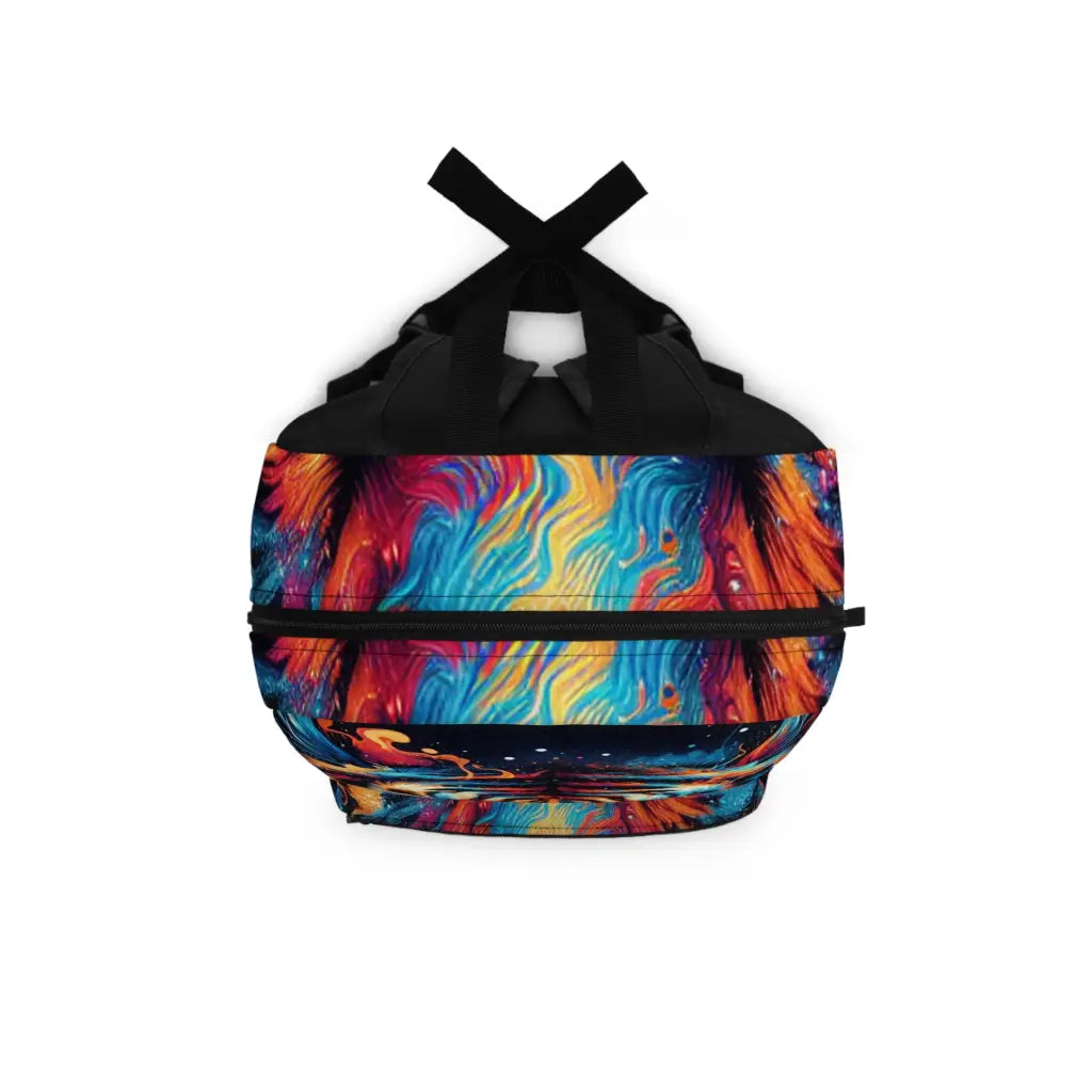 Celestial Feline Portrait Backpack One size Bags