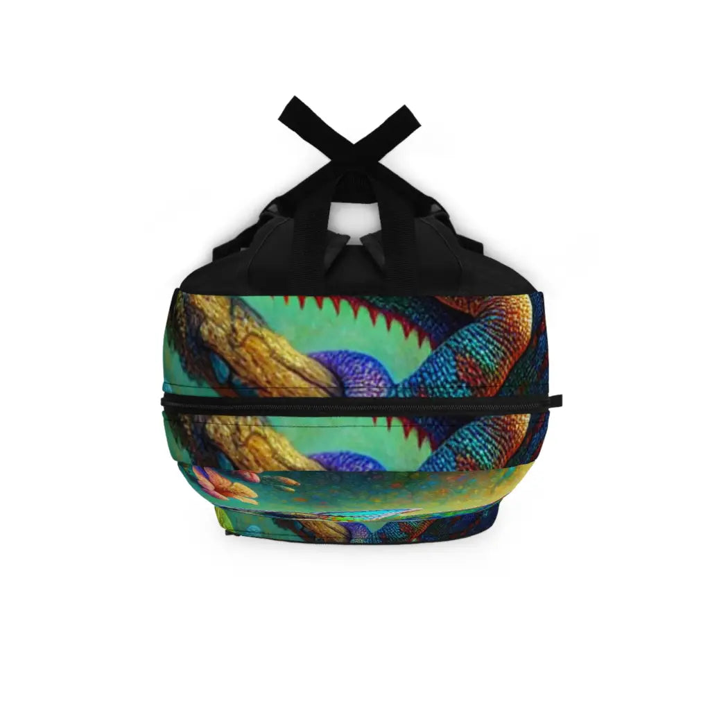 Chameleon Kaleidoscope Backpack One size Bags