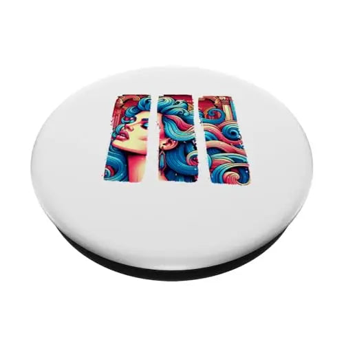 Chromatic Comic Style Dramatic Dreamscape PopSockets