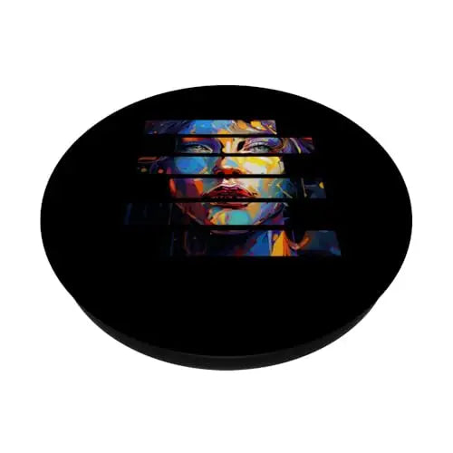 Chromatic Fragmentation: Kaleidoscope of Emotion PopSockets